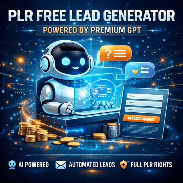 PLR free lead generator (premium GPT)