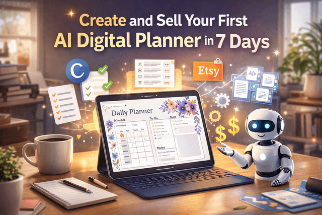 Offer: Create & Sell Your First AI Digital Planner In 7 Days