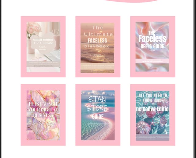 Faceless digital marketing starter kit