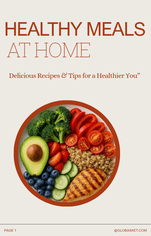 Healthy meals at home